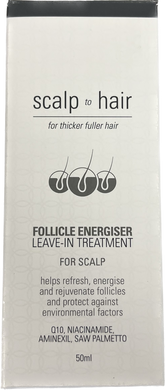 NAK SCALP TO HAIR TREATMENT FOLLICLE ENERGISER 50ML